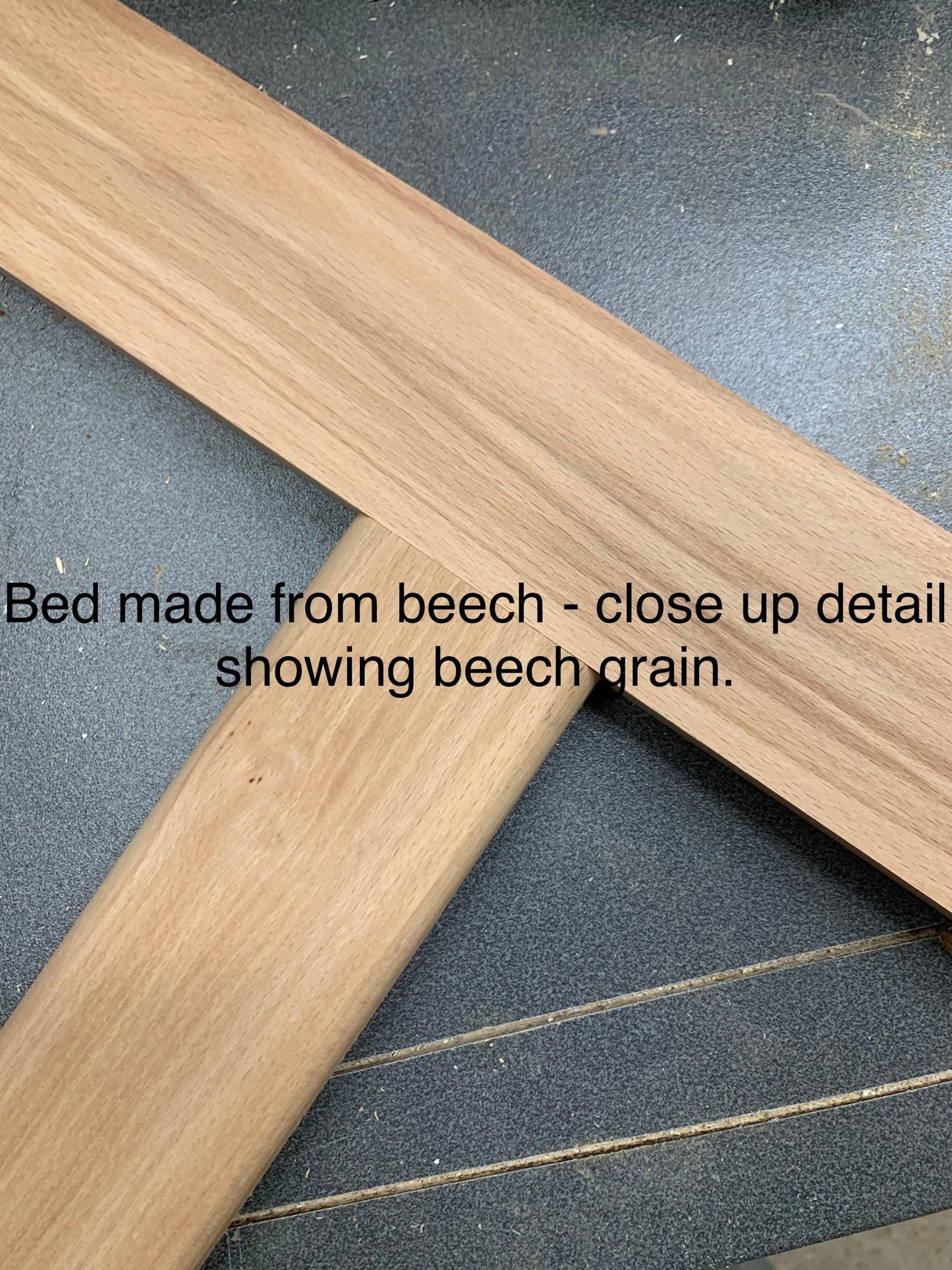 Deposit on a Montessori bed in beech | toddler floor bed | kids bed frame | co-sleeping bed. Made To Order To Your Specification