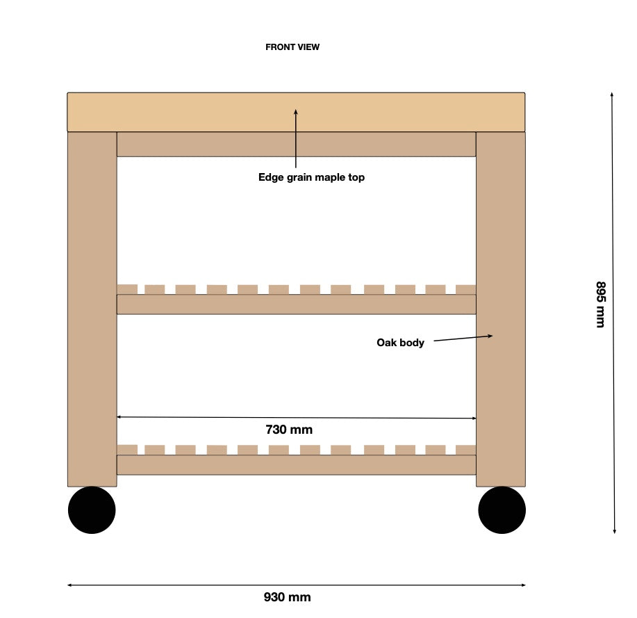 The Cottingham Kitchen Island