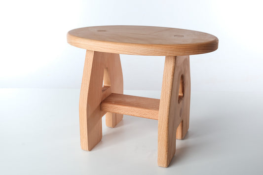 Beech wood stool Kids wooden stool Beech wood plant stand