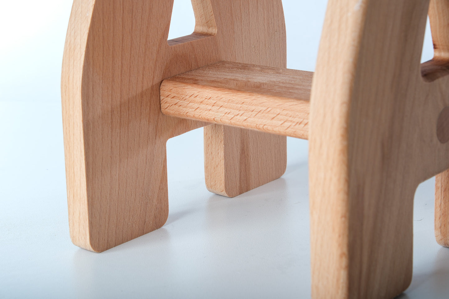 Beech wood stool Kids wooden stool Beech wood plant stand