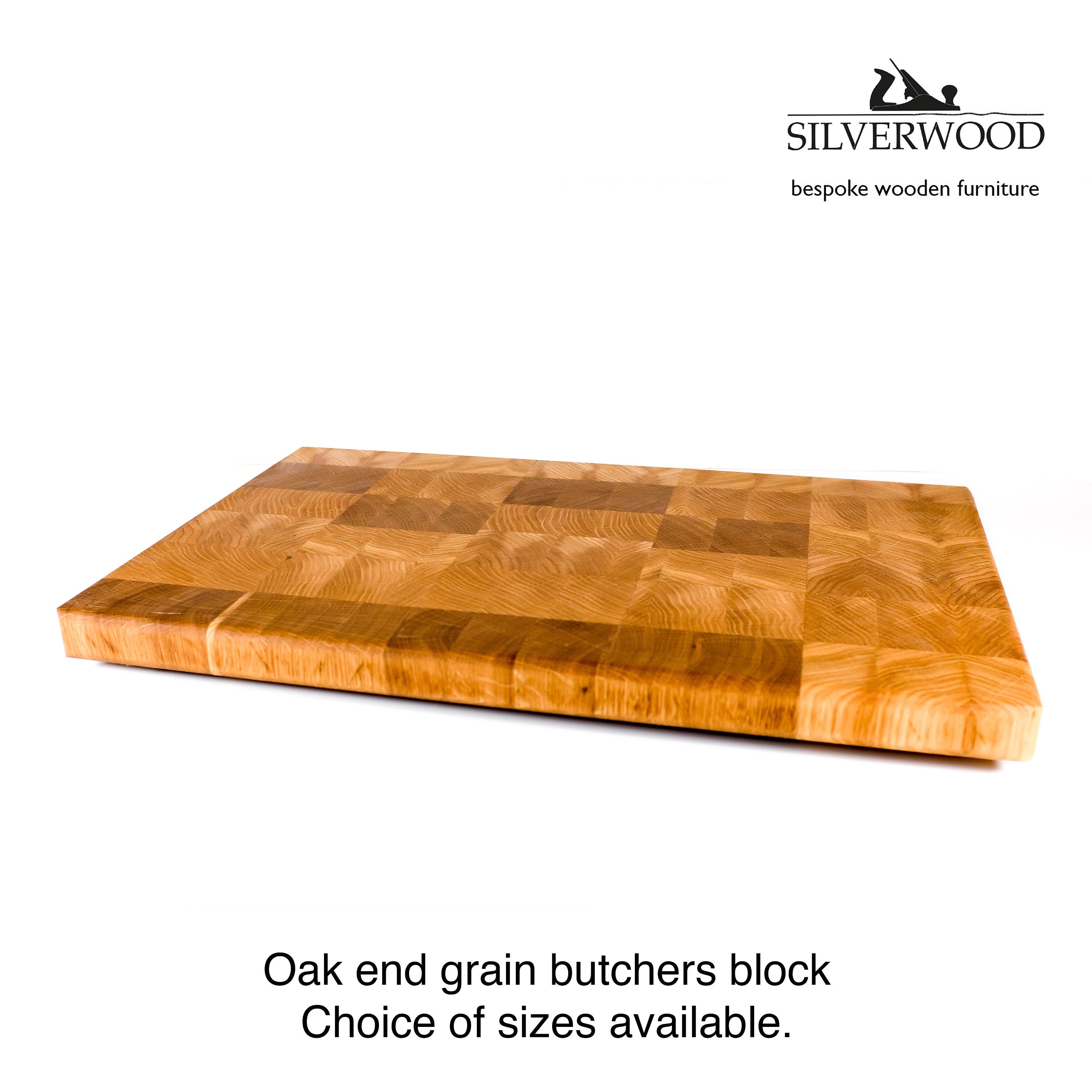Personalised end grain butchers block, oak. Cutting board, charcuterie board, chopping board, serving platter